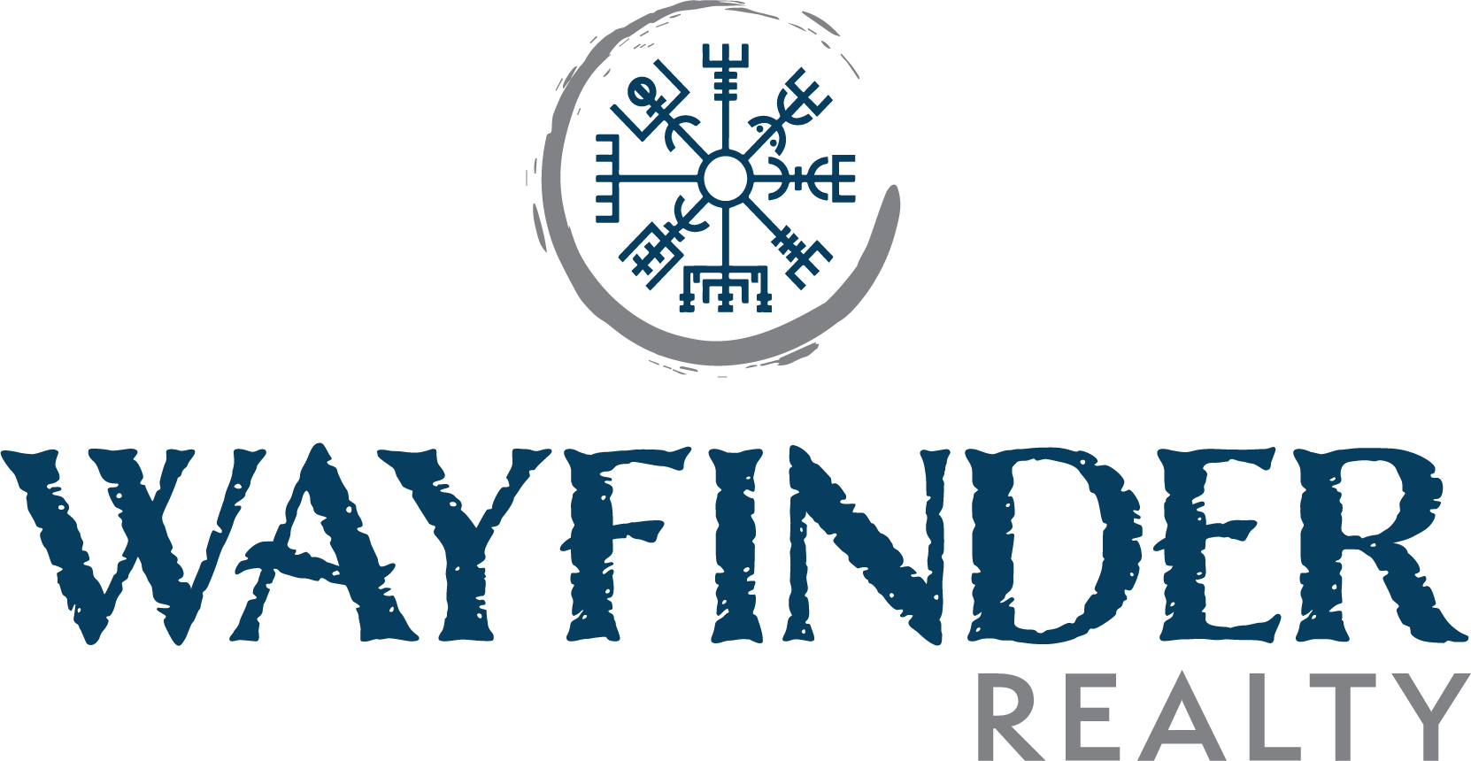 Wayfinder Realty official stacked logo